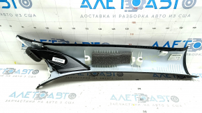 Volvo XC90 16-24 black front pillar trim, left, scratches