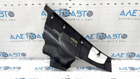 Lower left rear pillar trim for Audi Q7 4L 10-15, black, scratches