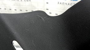 Lower left rear pillar trim for Audi Q7 4L 10-15, black, scratches
