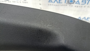 Lower left rear pillar trim for Audi Q7 4L 10-15, black, scratches