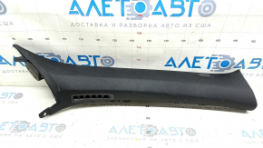 Volvo XC90 16-24 right front pillar trim, black