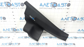 Audi Q7 4L 10-15 black lower right rear pillar trim, scratches