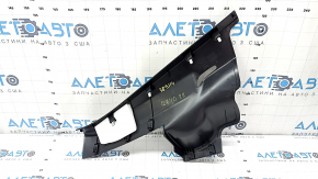 Audi Q7 4L 10-15 black lower right rear pillar trim, scratches