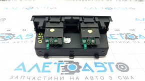 Audi Q7 4L 10-15 2nd row seat heating buttons, black, with cover