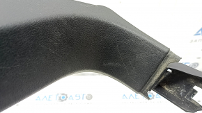 Left lower front pillar trim for Audi Q7 4L 10-15, black, worn