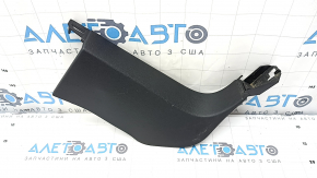 Right lower front pillar trim for Audi Q7 4L 10-15, black, worn
