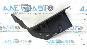 Right lower front pillar trim for Audi Q7 4L 10-15, black, worn