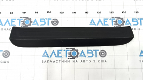 Rear left outer door sill trim for Audi Q7 4L 10-15, black, scratches, nicks, broken guides
