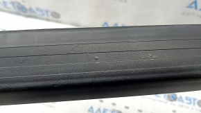 Rear left outer door sill trim for Audi Q7 4L 10-15, black, scratches, nicks, broken guides