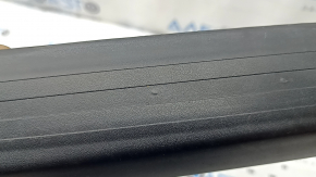 Rear left outer door sill trim for Audi Q7 4L 10-15, black, scratches, nicks, broken guides