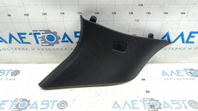 Left rear upper rear pillar trim Volvo XC90 16-24 black, scratches