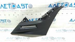 Left rear lower rear pillar trim for Volvo XC90 16-24 under the belt, black