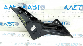 Left rear lower rear pillar trim for Volvo XC90 16-24 under the belt, black