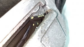 The left engine mount of a Jeep Compass 17-22 9-speed automatic transmission is cracked.