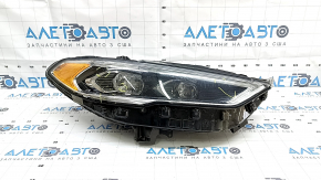 Right front headlight assembly for Ford Fusion mk5 17-20 LED, with DRL, scratches