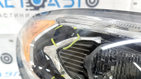 Right front headlight assembly for Ford Fusion mk5 17-20 LED, with DRL, scratches