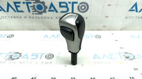Jeep Compass 17-22 leather gear knob, gray trim, worn