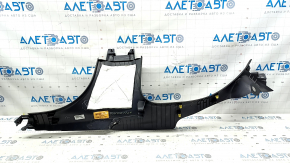 Jeep Compass 17-24 rear left door sill trim, black, scratches
