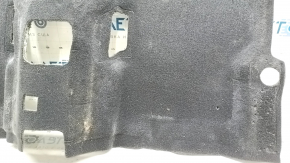 Jeep Compass 17-21 rear floor covering, black, dry-cleanable