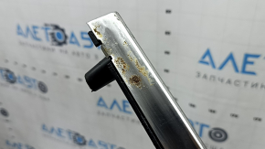 Audi Q7 4L trunk opening trim, chrome, scratches, corrosion, dents