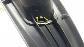 Inner left door sill trim for Audi Q7 4L 10-15, black, broken fasteners, scratches
