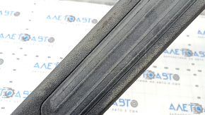Inner left door sill trim for Audi Q7 4L 10-15, black, broken fasteners, scratches