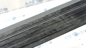Inner left door sill trim for Audi Q7 4L 10-15, black, broken fasteners, scratches