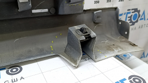 Left side sill for Ford Fusion mk5 13-20, white, crack in mount, pinched, scratches, no seals
