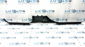 Audi Q7 4L 10-15 black inner right door sill trim, broken guide, scratches