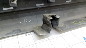 Right side sill for Ford Fusion mk5 13-20 white, crack in mount, mount pressed, scratches, no seals