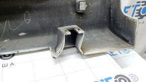 Right side sill for Ford Fusion mk5 13-20 white, crack in mount, mount pressed, scratches, no seals