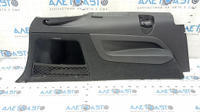 Left arch trim for Audi Q7 4L 10-15 for 3 rows, type 2, black, with mesh, scratches