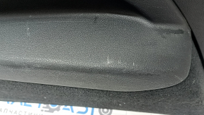 Left arch trim for Audi Q7 4L 10-15 for 3 rows, type 2, black, with mesh, scratches