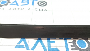 Left windshield molding for Audi Q7 4L 10-15, matte black, scratches