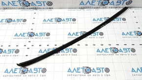 Right windshield molding for Audi Q7 4L 10-15, matte black, scratches