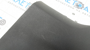 Left center pillar trim, Audi Q7 4L 10-15, black and gray, scratches, needs dry cleaning, bulging cover