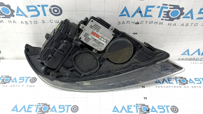 Left front headlight assembly for Audi Q7 4L 10-15 xenon, cloudy glass, spider web