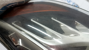 Left front headlight assembly for Audi Q7 4L 10-15 xenon, cloudy glass, spider web