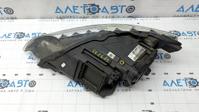 Right front headlight assembly for Audi Q7 4L 10-15 xenon, cloudy glass, spider web