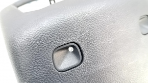 Rear center console trim for Ford Fusion mk5 17-20, black, for air vents, for lighting, for socket, scratched