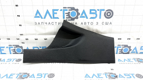 Rear left door sill plate for Ford Fusion mk5 17-20, black, worn