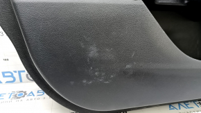 Front left door panel for Ford Fusion mk5 17-20 titanium, black with gray leather insert, leather armrest, gray molding structure, for seat memory, for cleaning