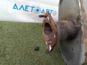 Volvo XC90 16-18 T6 rear exhaust pipe with resonator, right nozzle and damper, rusty, sawed off stud