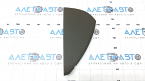 Left side dashboard trim for Audi Q5 8R 09-17, brown