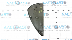 Left side dashboard trim for Audi Q5 8R 09-17, brown