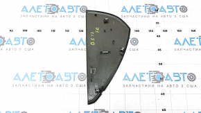 Right side dashboard trim for Audi Q5 8R 09-17, brown