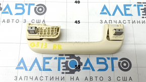 Rear right ceiling handle for Audi Q5 8R 09-17, beige, scratches