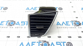 Front left air duct deflector for Audi Q5 8R 09-17, black with chrome, broken mount