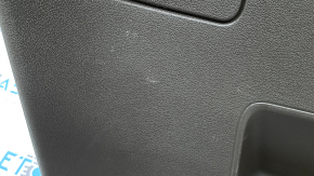 Lower tailgate trim for Audi Q5 8R 13-17, brown, with plugs, scratches