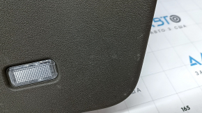 Lower tailgate trim for Audi Q5 8R 13-17, brown, with plugs, scratches